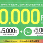 LINE Pay　マイナポイント申込みの独自キャンペーン第2弾の画像
